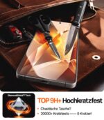 TORRAS Panzerglas für Samsung Galaxy S26 Ultra – 9H+ Härte mit Drop-Schutz, 2er Set – Bild 4