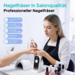 COSLUS E51 Elektrische Nagelfräser 40000 U/min – Professionelles 6-in-1 Maniküre Set – Bild 2