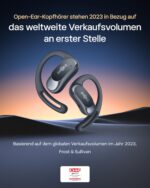 SHOKZ OpenFit Air – Open-Ear Bluetooth-Kopfhörer mit 28h Akku & IP54 Schutz – Bild 2