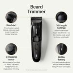 The Beard Hedger Barttrimmer – Premium Präzisions-Bartschneider mit 20 Längeneinstellungen – Bild 2