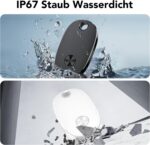 aowoka weTag Pro 4er Pack – Smart Tracker für Apple Find My mit austauschbarem Akku – Bild 8