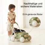 Kidpop PULA 2-in-1 Lauflernwagen – Schiebe- & Ziehwagen für Babys 7 Monate bis 4 Jahre – Bild 3