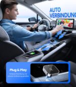 Jumpeak Wireless CarPlay Adapter – kabellos für werkseitige CarPlay-Systeme – Bild 4