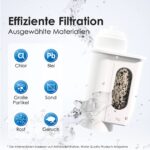 Waterdrop Wasserfilter für Siemens EQ, Bosch TCZ & Brita Intenza – 6er Pack – Bild 2