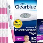 Clearblue Digital Ovulationstest-Kit – 30 Tests zur genauen Bestimmung Ihrer 2 fruchtbarsten Tage