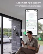 dé Typ 2 Ladekabel Schuko 3,7kW – 10m App-Steuerung 6-16A für E-Autos – Bild 2