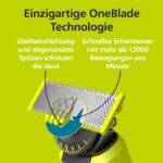 Philips OneBlade 360-Klingen 3er-Pack – Original Ersatzklingen für alle OneBlade Modelle – Bild 5