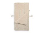 Jollein Fussack Basic Knit Nougat – Universeller Babyfussack für Babyschale & Kinderwagen – Bild 5