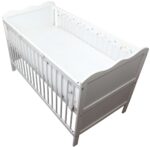 TupTam Babybett Nestchen 3D Mesh 2er-Pack 128x30 cm – Schutznetz für 140x70 Bett – Bild 7