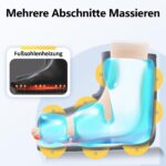 Comfytemp Kabelloses Fussmassgegerät mit Luftkompression & Heizfunktion – Entspannung für beide Füsse – Bild 3