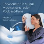 Derila Ergo Nackenkissen Memory Foam – Ergonomische Unterstützung für alle Schlafpositionen – Bild 5