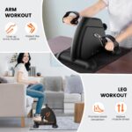 Sportneer Pedaltrainer mit LCD-Display – Arm- & Beintrainer für Senioren – Bild 5
