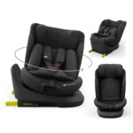 Kinderkraft I-GROW 2 PRO Autokindersitz 0-36 kg – 360° drehbar mit Isofix
