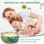 3er Set Citronella Kerze Outdoor 15oz – Natürliches Sojawachs mit 240+ Stunden Brenndauer – Bild 5