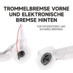 Segway-Ninebot E3 D E-Scooter – 45km Reichweite, 800W Motor, Straßenzulassung für Pendler – Bild 4