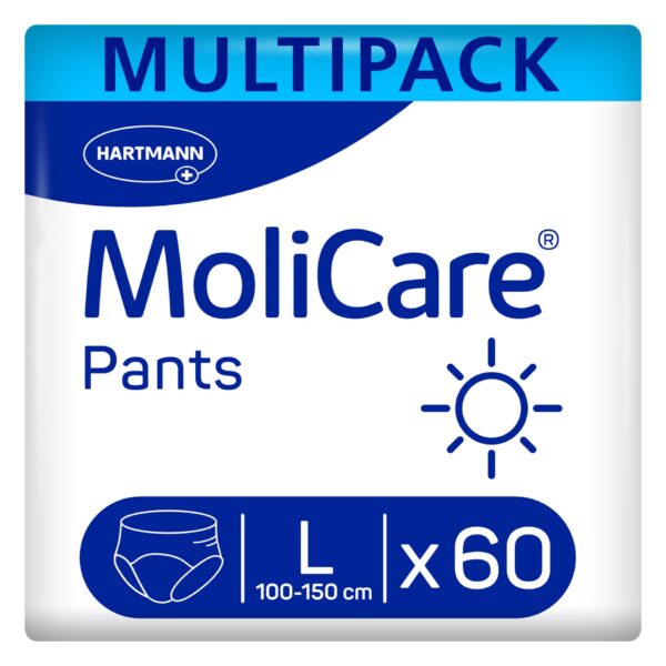 MoliCare® Pants Day Grösse L – Inkontinenzhosen für mittlere Blasenschwäche, 60 Stück