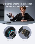 Anker MagGo Kabellose Ladestation 15W – Qi2 MagSafe Ständer für iPhone & AirPods – Bild 5
