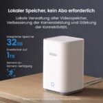 aosu 2K Überwachungskamera Aussen 2er-Kit mit Aosubase 2.0 – Akku, kein ABO, 32GB Speicher – Bild 4