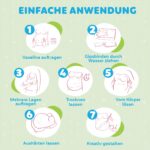 Hipsty Gipsabdruck Babybauch Set – 23m Gipsbinden mit 12 Acrylfarben & Zubehör – Bild 4