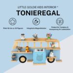 Little Goldie® Tonie Regal Bus – Magnetisches Aufbewahrungssystem für 32 Figuren – Bild 3