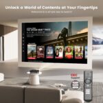 ONOAYO ONO3 Pro 4K Projektor – 1500 ANSI, Smart TV OS, Dolby Audio & WiFi 6 – Bild 4