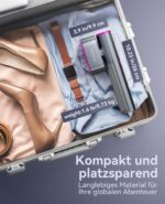 Jack & Rose Reise-Dampfglätter 110-240V – Tragbarer Steamer mit 15s Schnellaufheizung – Bild 3