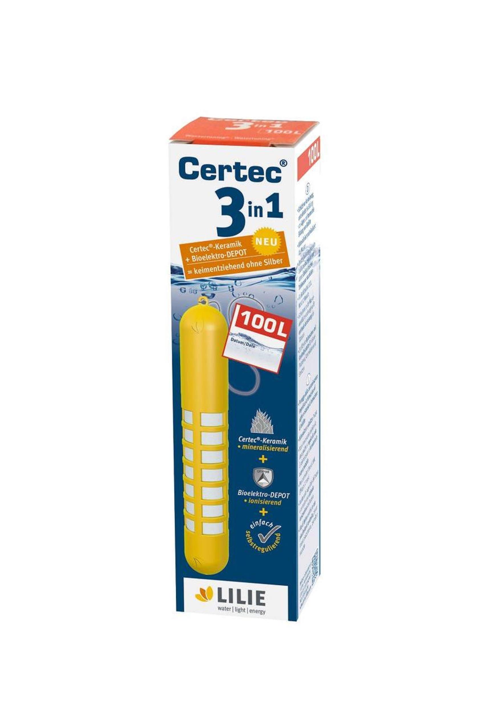 717xRsKN3UL._SY2513_.jpg Certec 3-in-1 Wasserfilter Kapsel – Mineralisierung & Vitalisierung für 3000 Liter – Bild 1