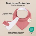 8er-Pack KeaBabies Bandana Lätzchen – Bio-Baumwolle Sabberlätzchen für Neugeborene bis 36 Monate – Bild 2