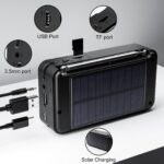 Gallypek DAB+ FM Digitalradio mit Bluetooth 5.0 – Tragbares Küchenradio mit Akku & Solarladung – Bild 2