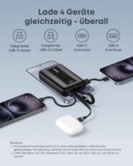 Anker Zolo Powerbank 20000 mAh mit 45W Schnellladung – Mobiles Laden für iPhone, Galaxy & MacBook – Bild 5