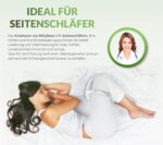MillyBeas Kniekissen Memory-Schaum – Orthopädische Unterstützung für Seitenschläfer – Bild 5