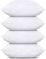 Utopia Bedding Kissenfüllung 40x40 cm 4er Set – Sofakissen mit Faserfüllung – Bild 4