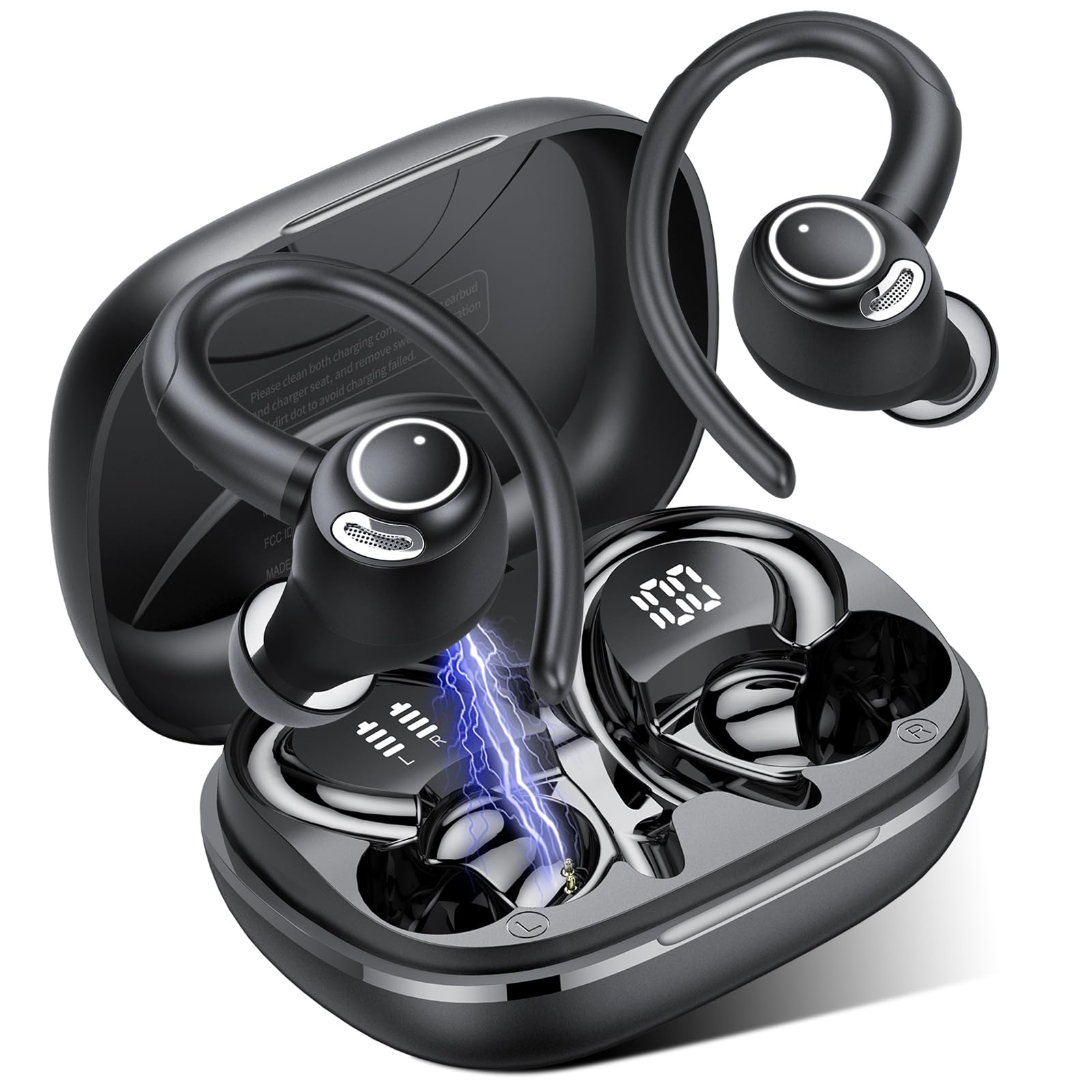 718DnKYpOL._SY1600_.jpg Jesebang Bluetooth In-Ear Kopfhörer Sport – Kabellos mit 40h Akku & IP7 Wasserschutz – Bild 1