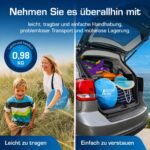 Active Era Pop-Up Strandmuschel UPF 50+ – UV-Schutz Strandzelt für 2–3 Personen – Bild 8