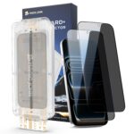 MAGIC JOHN Displayschutzfolie iPhone 17 Pro – Privacy-Schutz mit 9H+ Härte, 2er-Set