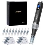Dr. pen Ultima M7S Microneedling Pen – Drahtloser Dermapen mit 27 Cartridges für professionelle Hautpflege