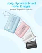 Anker Zolo 10K magnetische Powerbank – 30W Schnellladen mit integr. USB-C Kabel & Ständer – Bild 6