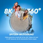 Insta360 X5 Essentials-Bundle – 8K 360°-Kamera mit KI-Stabilisierung & Unsichtbarem Selfie-Stick – Bild 3
