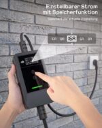 dé Typ 2 Ladekabel Schuko 3,7kW – 10m App-Steuerung 6-16A für E-Autos – Bild 8