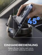 JOYROOM Handyhalterung Auto Armaturenbrett mit Gel & Saugnapf – Universal bis 19 mm – Bild 9