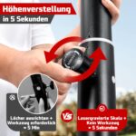 Yohood Basketballkorb 100–305 cm Höhenverstellbar – Outdoor Ständer mit bruchsicherer PC-Rückwand – Bild 4