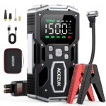 ACEZUK 9000A Jump Starter 26800mAh mit 160 PSI Luftkompressor – Starthilfe für PKW, SUV & Motorrad