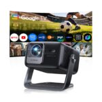 PUTRIMS P66 Smart Beamer mit Google TV, 4K-Dekodierung & 30W Audio – Heimkino Projektor