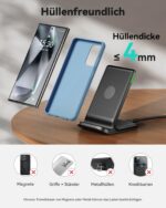 INIU Wireless Charger 2er Set mit 15W Schnellladung – Kabellose Ladestation für iPhone & Samsung – Bild 7