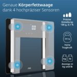 ADE Ines Digitale Körperanalysewaage bis 200 kg – Testsieger 2024 mit 7 Körperwerten – Bild 2