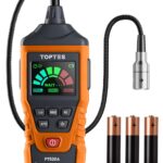 TOPTES PT520A Gasmelder mit 43,5 cm Sonde – Erdgasdetektor für Zuhause & Wohnmobil