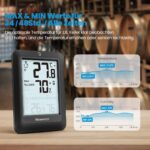 Newentor Funk-Wetterstation mit Aussensensor – Thermometer & Hygrometer für Innen & Aussen – Bild 7