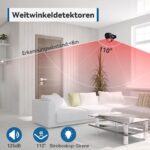 CPVAN CP2-Pro PIR Bewegungsmelder Alarm 125 dB mit Fernbedienung – Sicherheitssystem für Haus & Wohnmobil – Bild 7