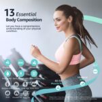 Posture Körperfettwaage Digital mit 13 Messwerten – intelligenter BMI-Monitor bis 180 kg – Bild 2