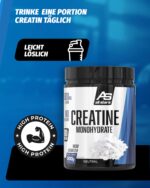 All Stars Creatin Monohydrat Pulver 500g – 5000mg pro Portion für Kraftsport – Bild 4